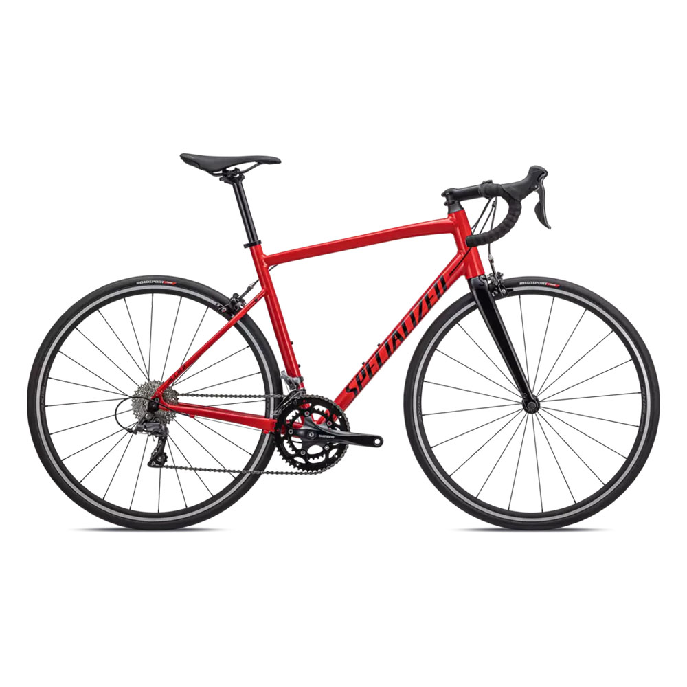 Gloss Flo Red/Tarmac Black